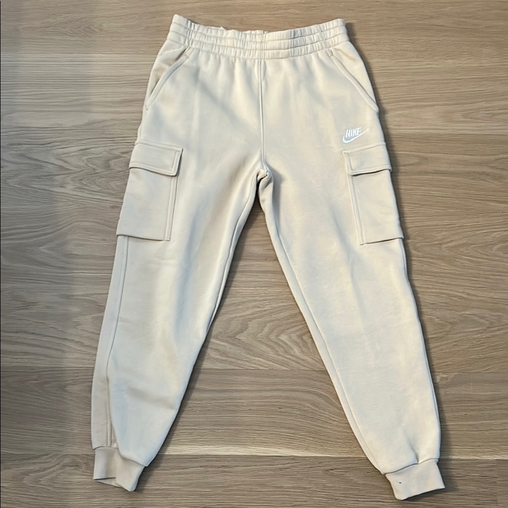 Nike Kids Cream Cargo Joggers